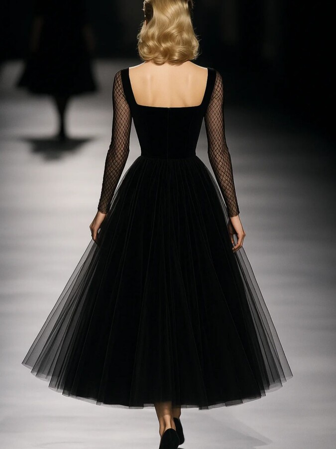 Tenue de soirée robe tulle