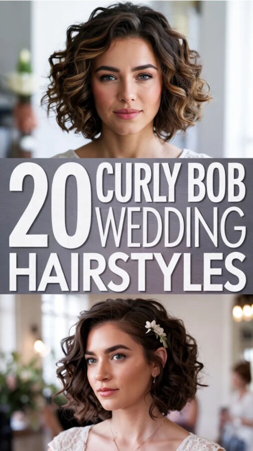 style mariage cheveux court
