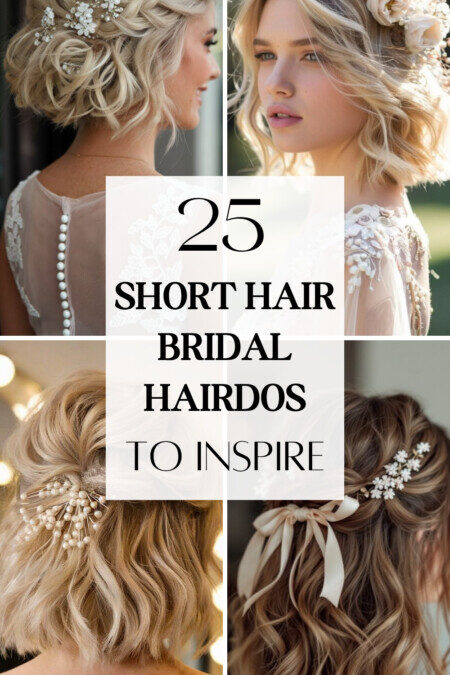 Coiffure pour Mariage Cheveux Court : Élégance Assurée