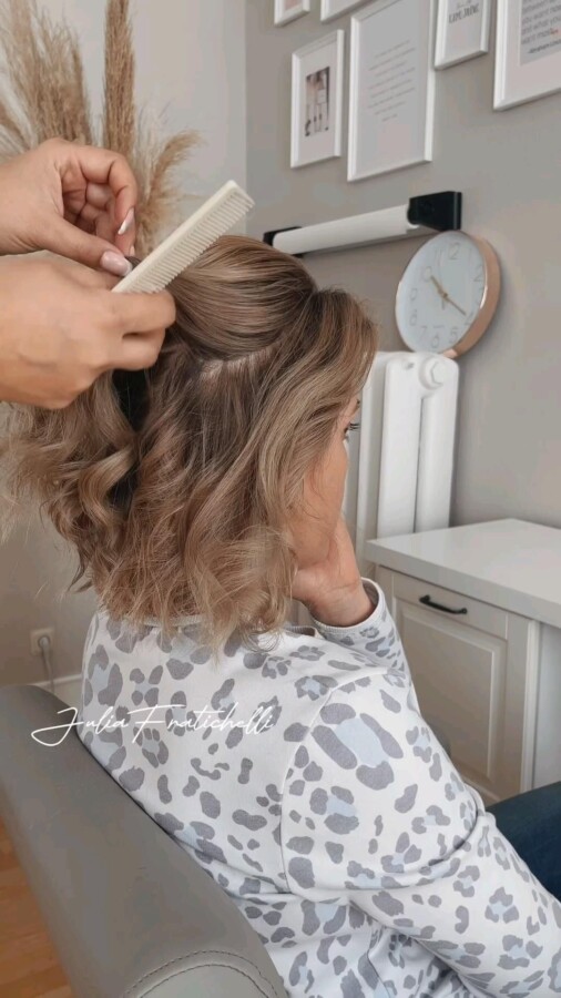 look mariage cheveux courts
