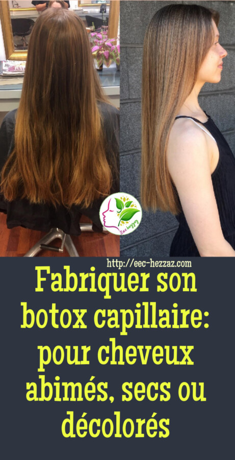 Avant après transformation capillaire