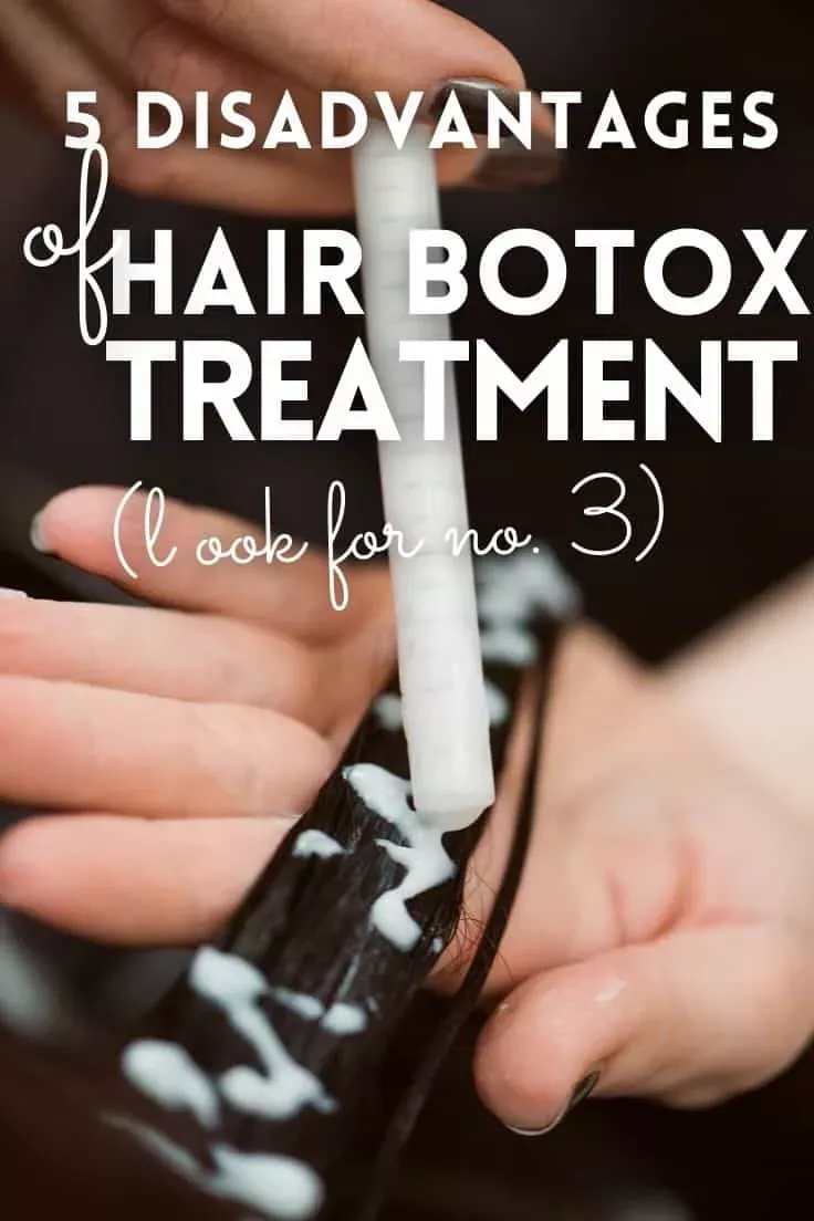Effets soin botox capillaire