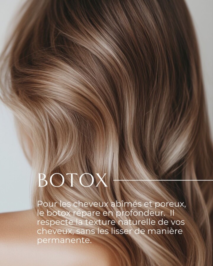 Résultats soin botox cheveux