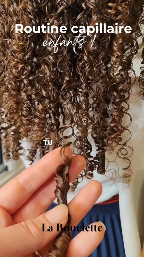 routine soin cheveux bouclés