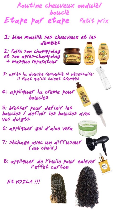 soin hydratant cheveux bouclés
