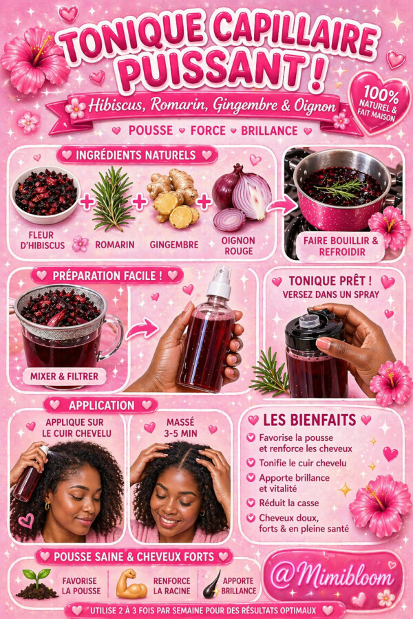soin naturel maison cheveux