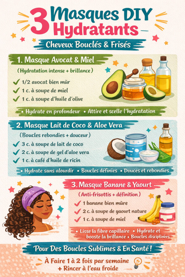 recette soin maison cheveux