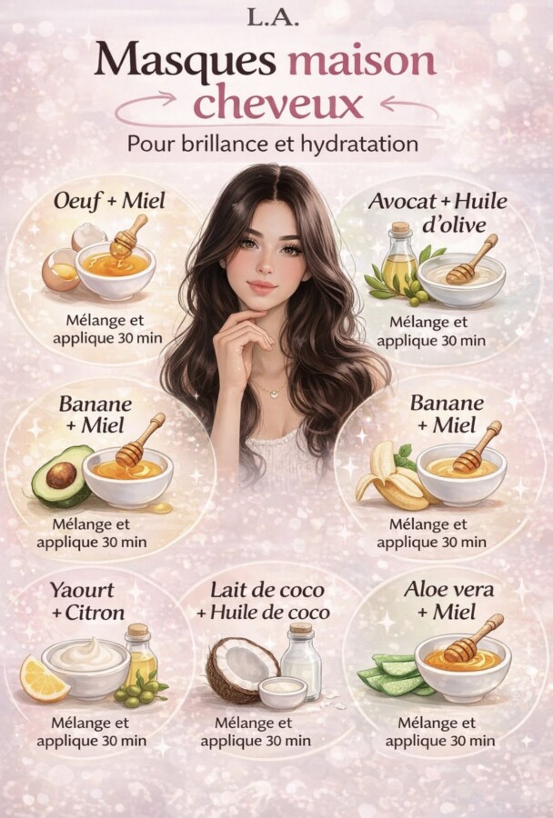 soin naturel maison cheveux