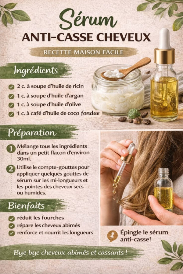 Hydratation pour cheveux secs