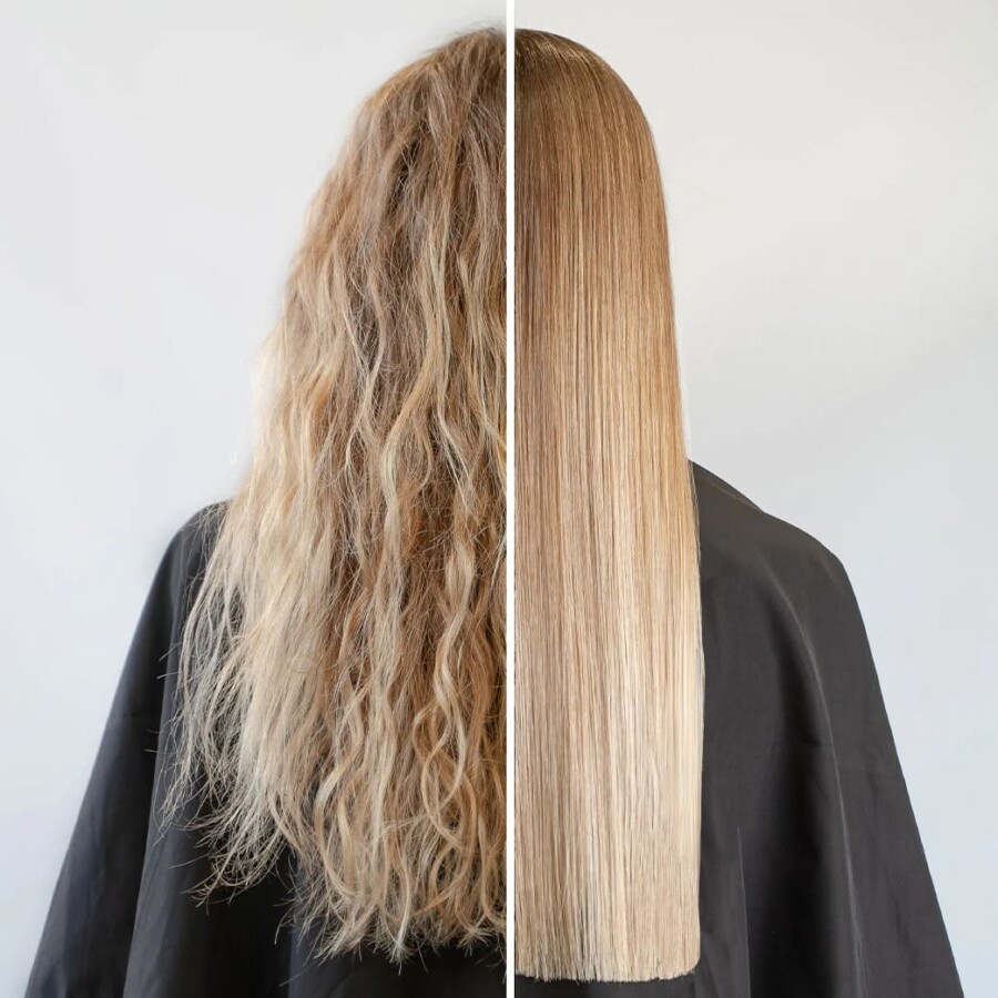 Cheveux revitalisés kératine