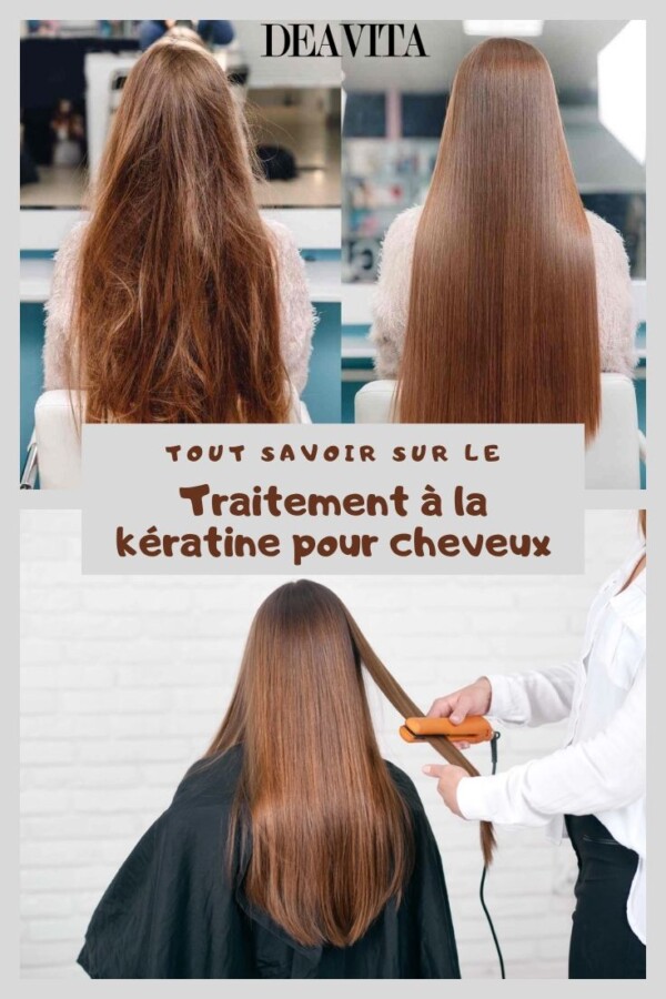 Réparation cheveux avec kératine