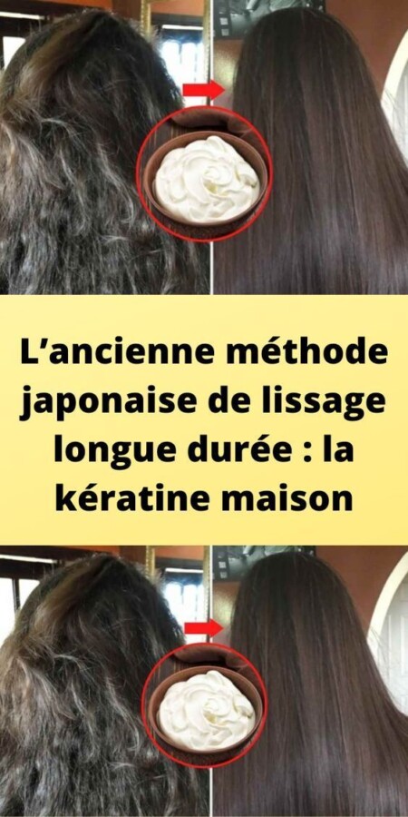 Réparation cheveux avec kératine