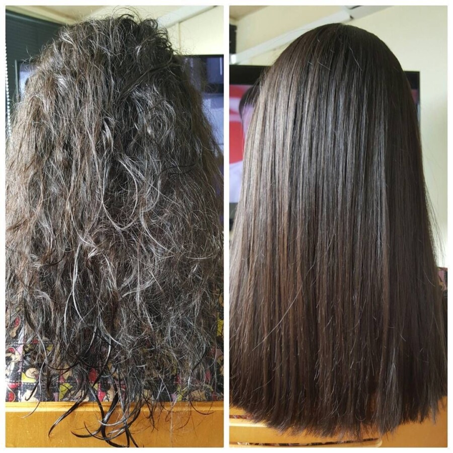Soin kératine pour lissage