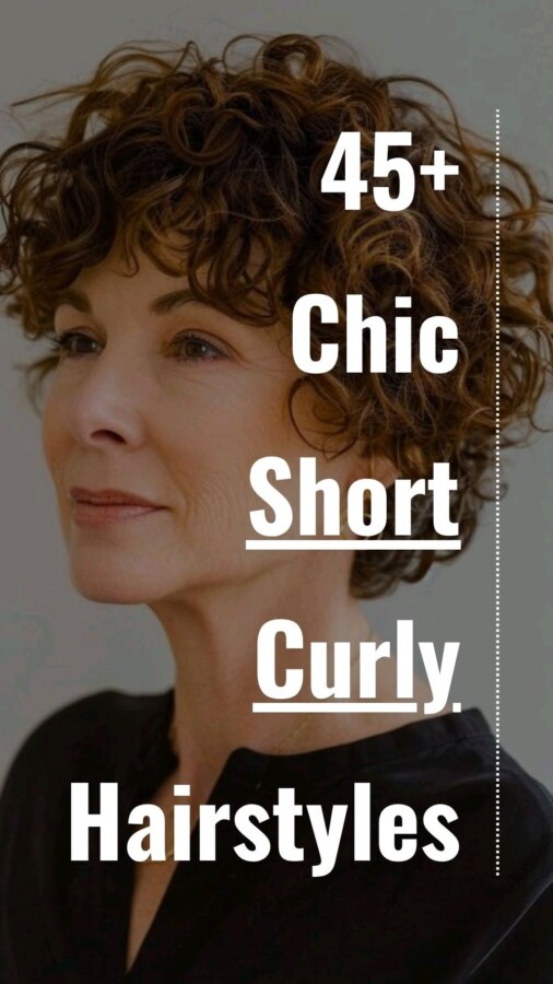 coupe moderne cheveux bouclés