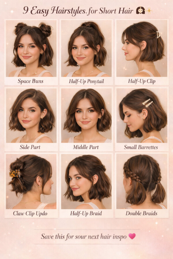 Coupe chic cheveux courts