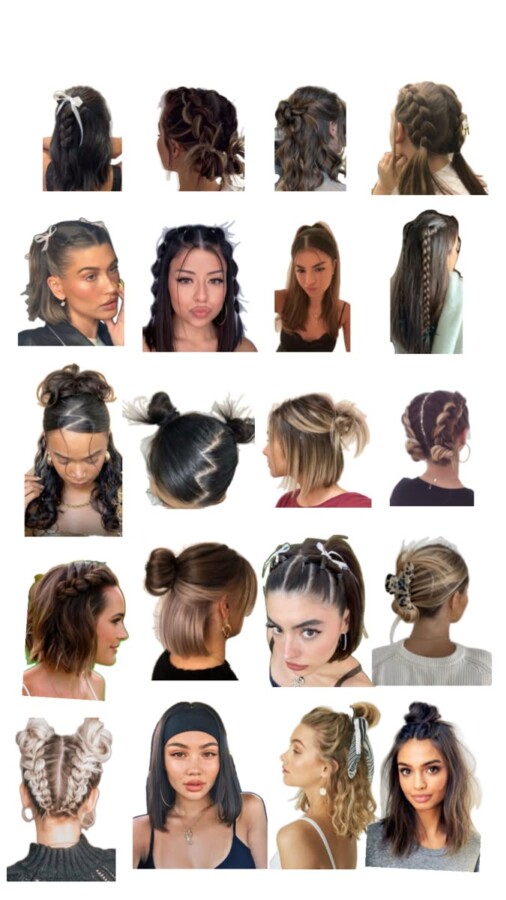 Idées coiffure cheveux courts