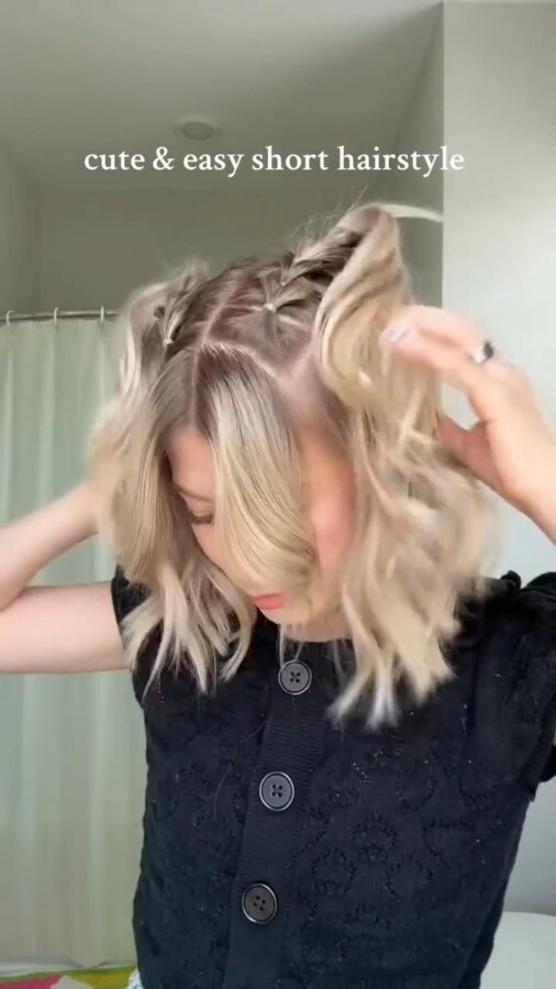 Tendance coiffure pour courts