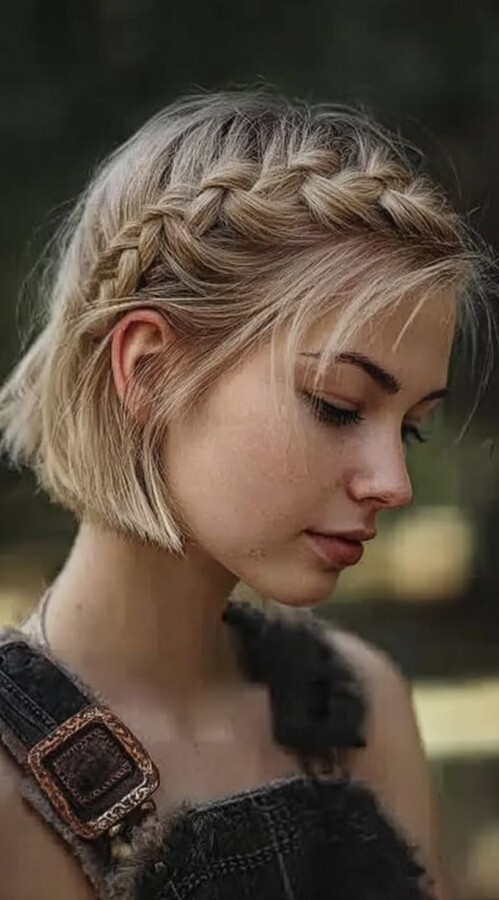 Coupe chic cheveux courts