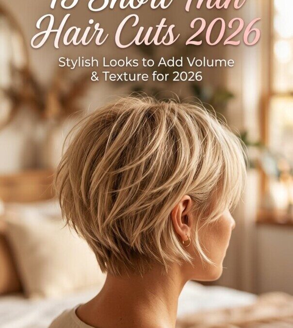 Coiffures Courtes pour Cheveux Fins : Volume et Style