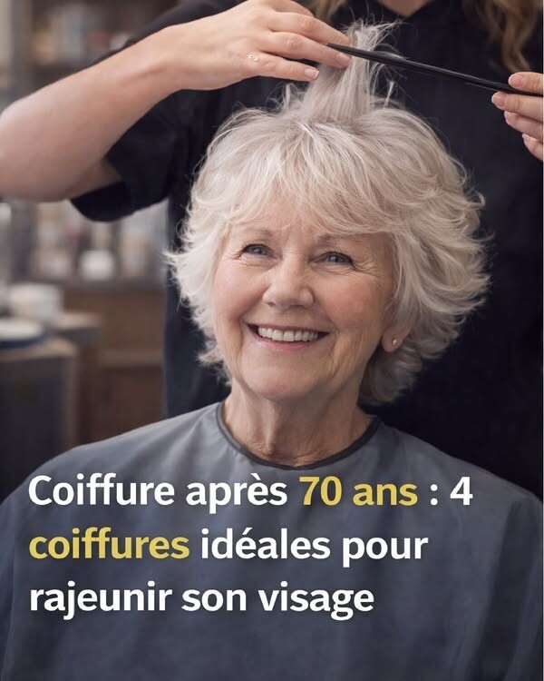 Look élégant cheveux fins