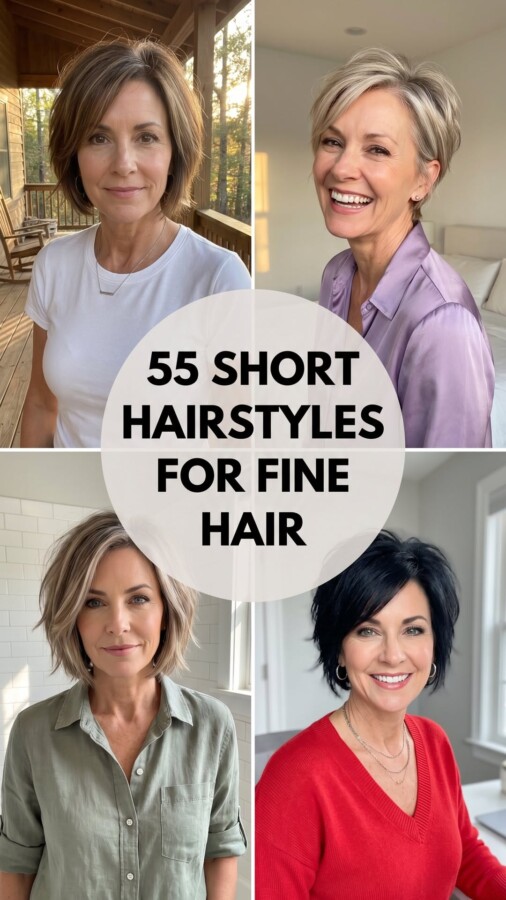Style volumineux cheveux fins