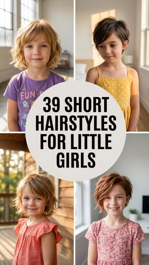 coiffure mignonne cheveux courts