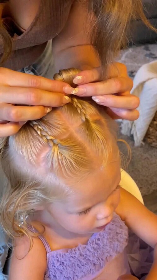 coiffure tendance fillette courts