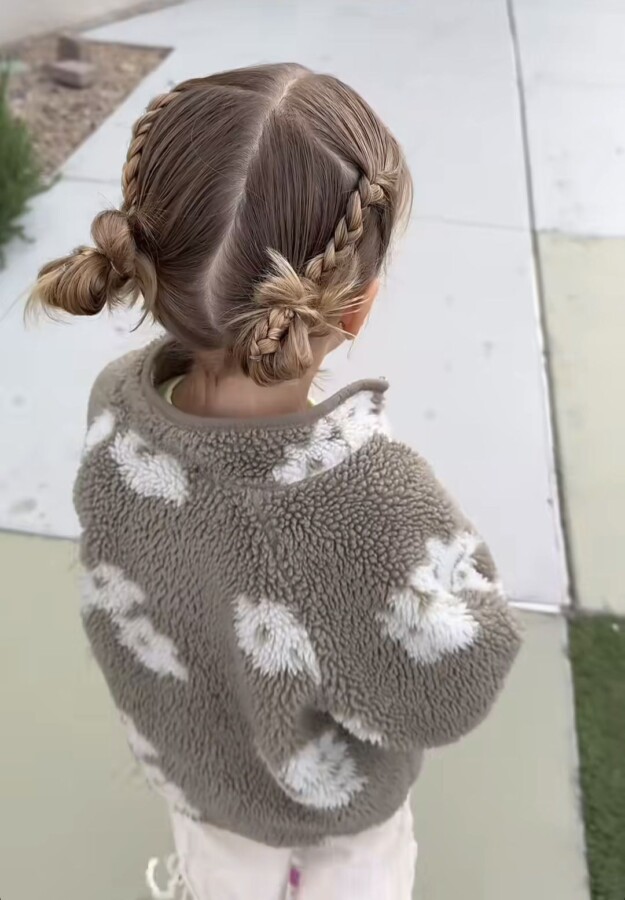 coupe courte enfant fille