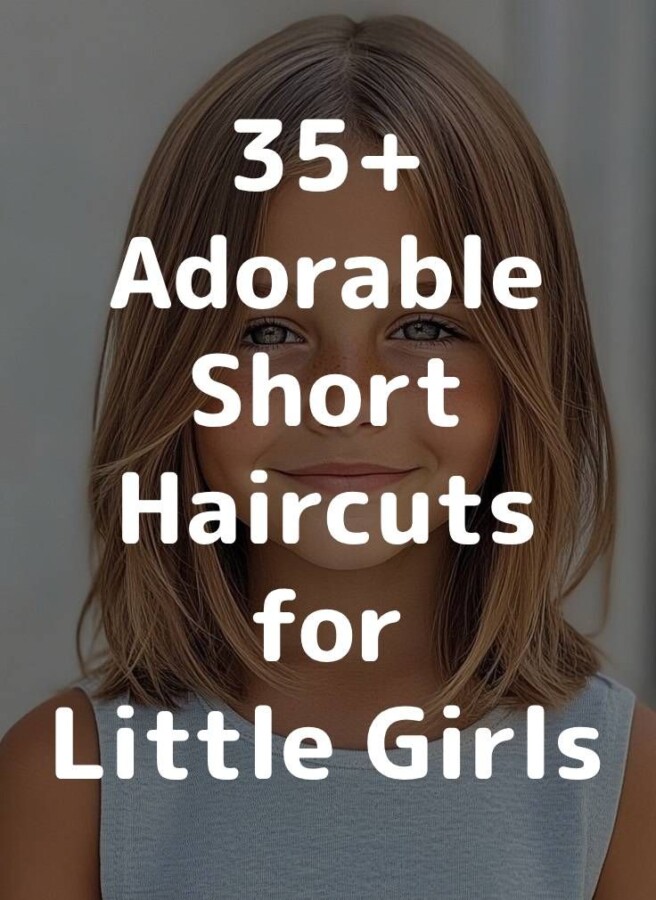 coiffure tendance fillette courts
