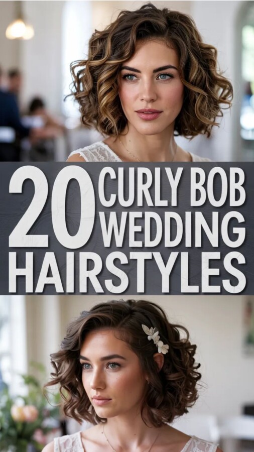 coiffure mariage bouclée élégante