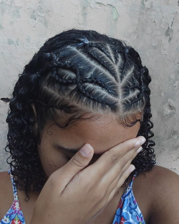 Tresses modernes cheveux courts