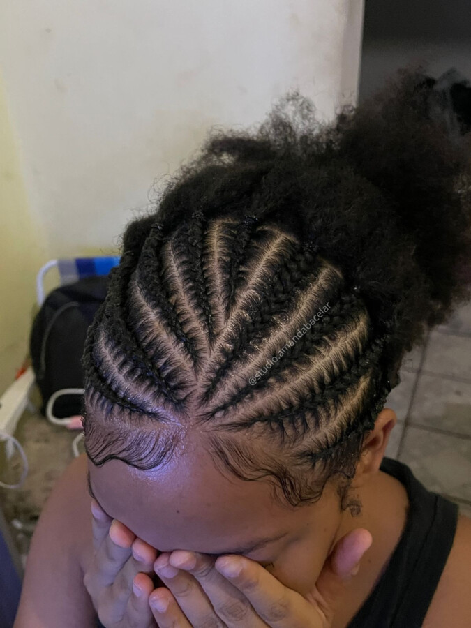 Styles tressés pour courts