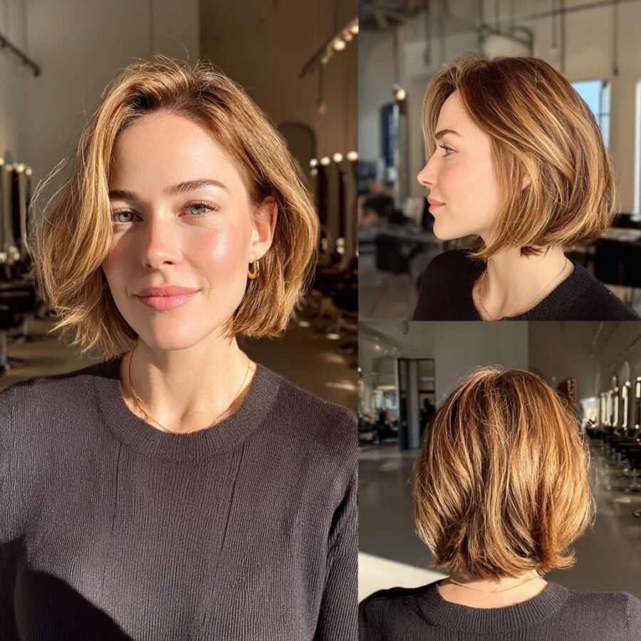 Astuces carré cheveux fins
