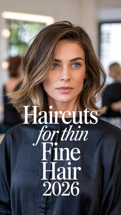 Transformation cheveux très fins