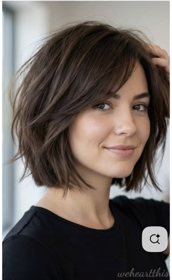 Look chic cheveux fins