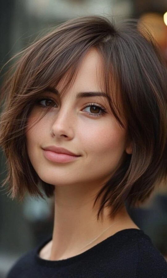 Look chic cheveux fins