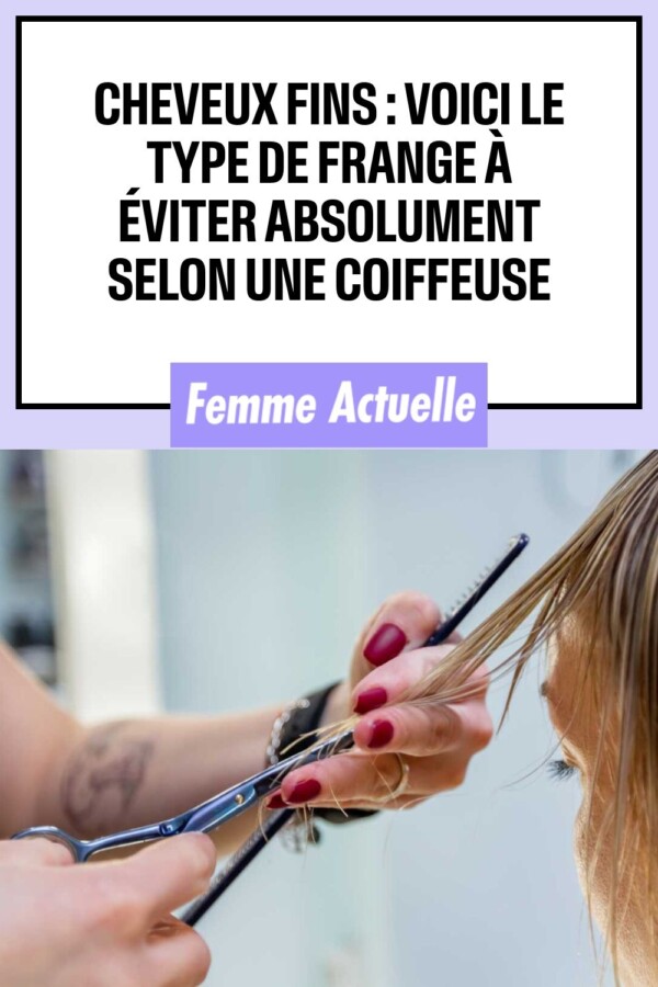 Coupe moderne cheveux fins
