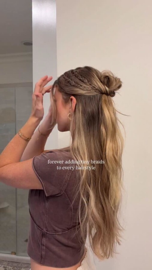 Cheveux fins coiffure tendance