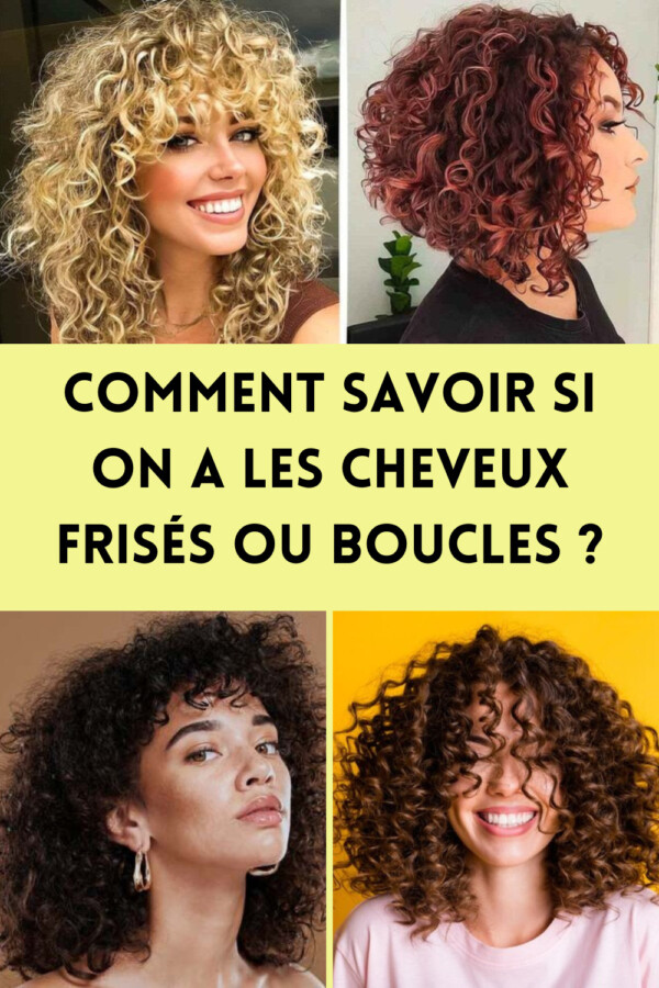 Look cheveux bouclés femme