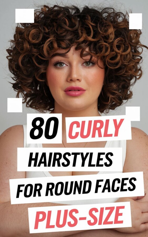 Cheveux parfaits visage rond