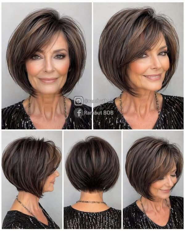Style capillaire visage rond