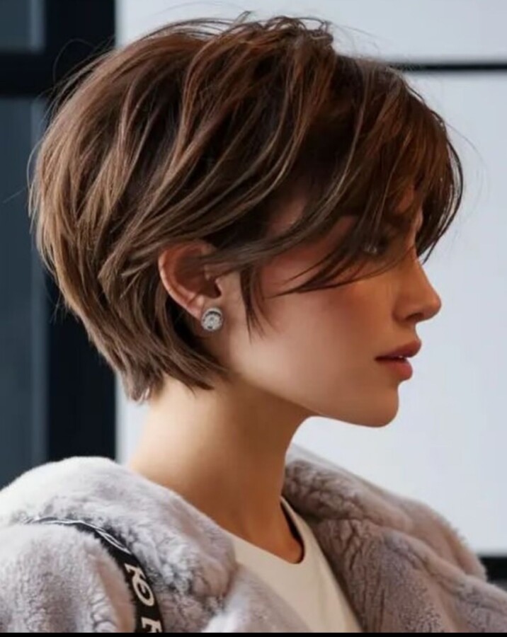 Style moderne cheveux fins