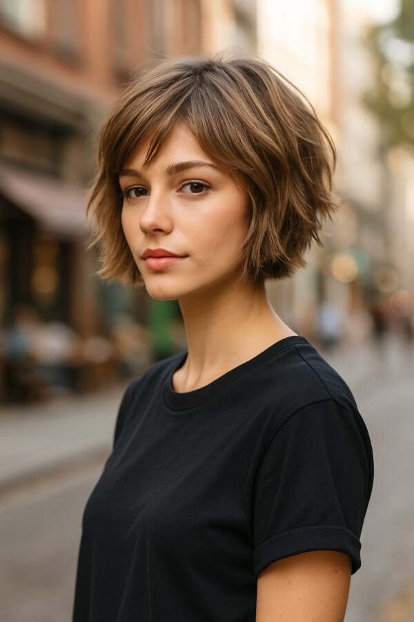 Coupe courte chic