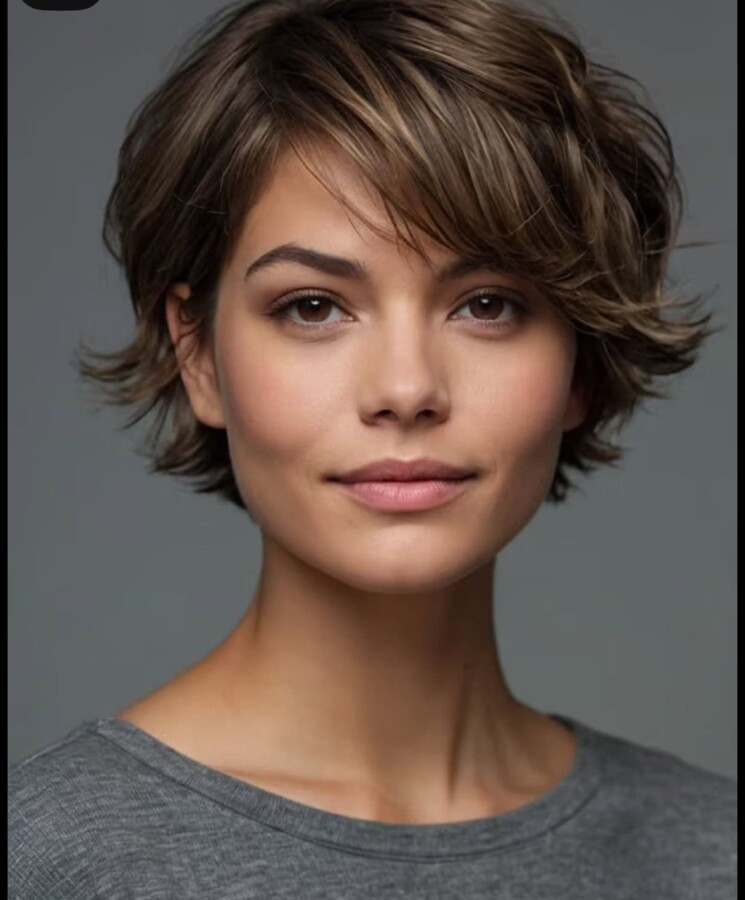 Style moderne cheveux fins
