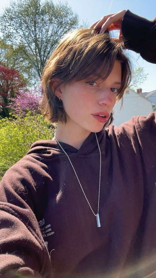 Style moderne cheveux fins