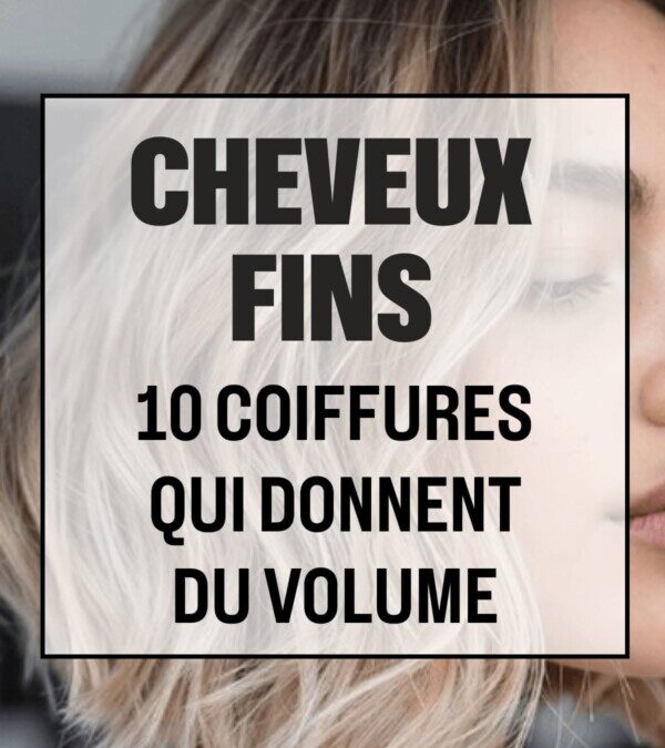 Coupe pour cheveux fins sans volume : Styles à adopter